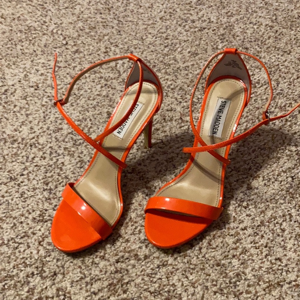 Orange heels